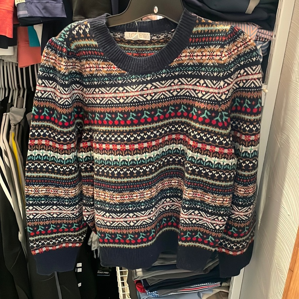 J crew sweater. New with tags. Size large.
